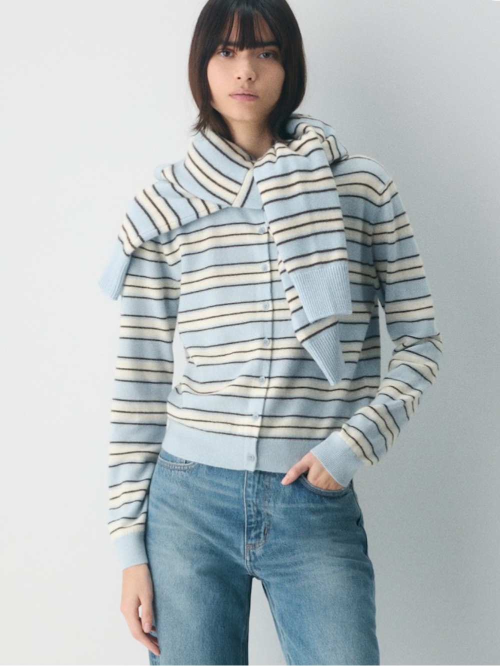 Bare Cashmere Noteworthy Cardigan
